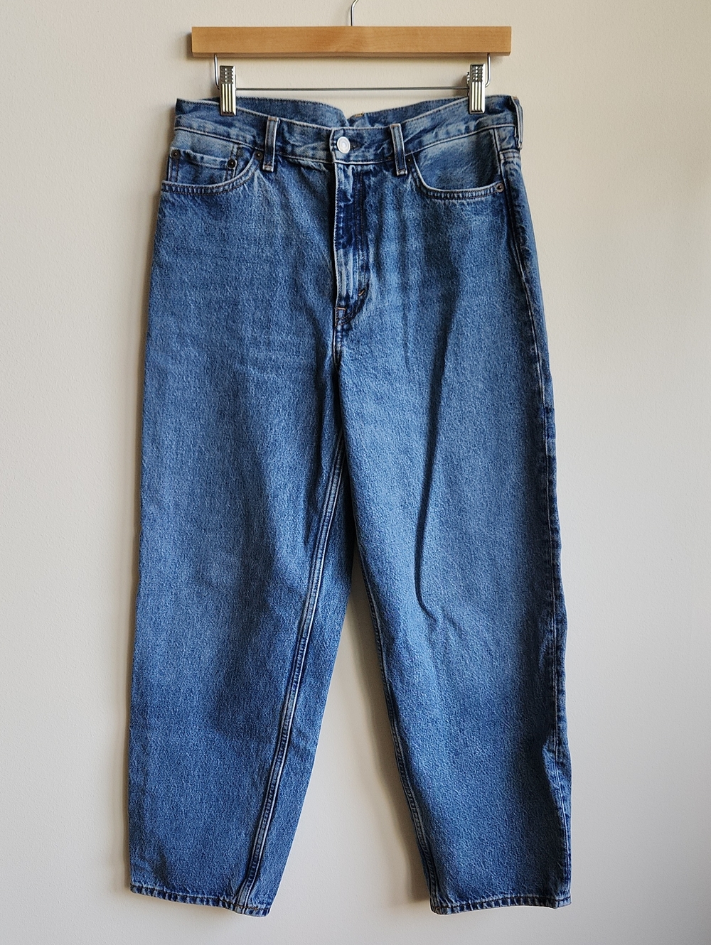 COS High-Rise Arch Denim Jeans